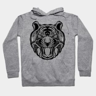 Tiger Zentangle Hoodie